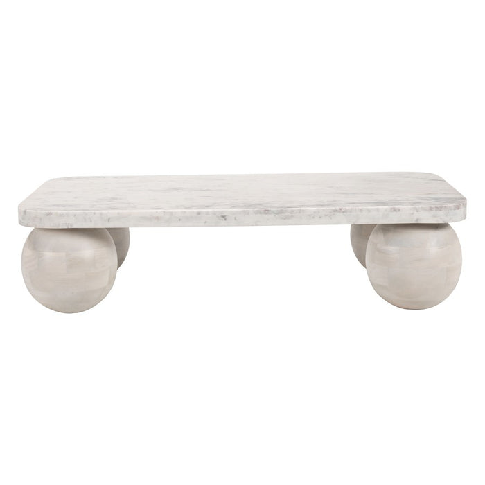 Zuo Modern Camakat Coffee Table, White/Whitewashed