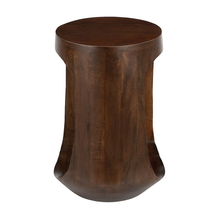 Zuo Modern Okno Side Table, Walnut