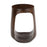 Zuo Modern Okno Side Table, Walnut
