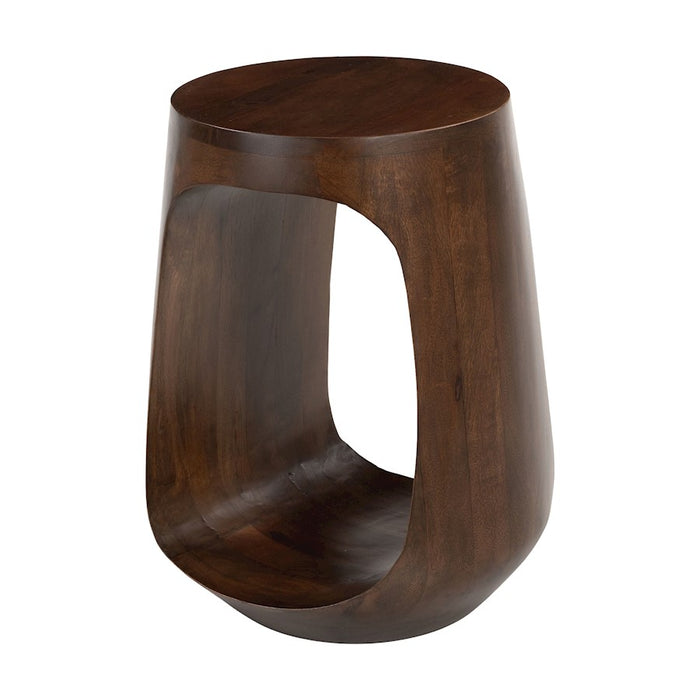 Zuo Modern Okno Side Table, Walnut