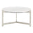 Zuo Modern Barmas Coffee Table, White/Silver
