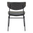 Zuo Modern Charon Dining Chair Set of 2, Vintage Black