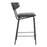 Zuo Modern Charon Counter Stool Set of 2, Vintage Black