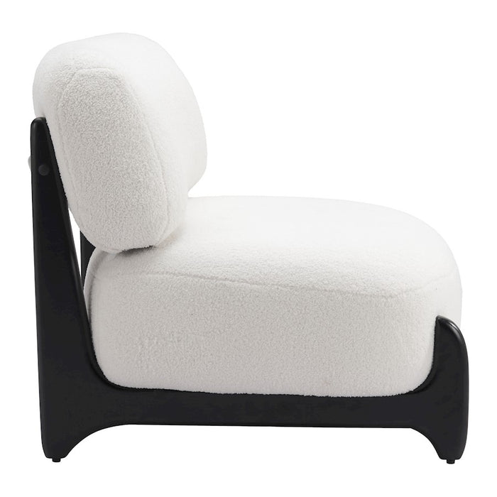Zuo Modern Bombo Accent Chair, White