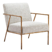 Zuo Modern Norrebro Accent Chair, Beige Frost - 110270