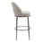 Zuo Modern Nordhavn Swivel BarStool, Gray