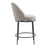 Zuo Modern Nordhavn Swivel Counter Stool, Gray