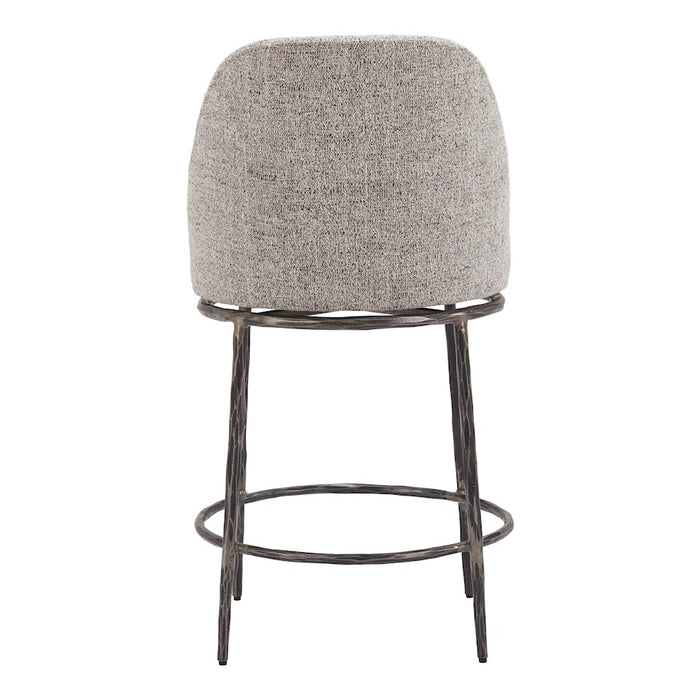 Zuo Modern Nordhavn Swivel Counter Stool, Gray