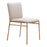 Zuo Modern Nordvest Dining Chair, Beige/Gold - 110275