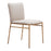 Zuo Modern Nordvest Dining Chair, Beige/Gold
