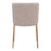 Zuo Modern Nordvest Dining Chair, Beige/Gold