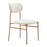 Zuo Modern Sydhavnen Dining Chair, Cream/Gold - 110276