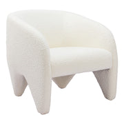 Zuo Modern Lopta Accent Chair, White - 110279