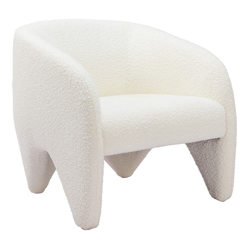 Zuo Modern Lopta Accent Chair, White - 110279