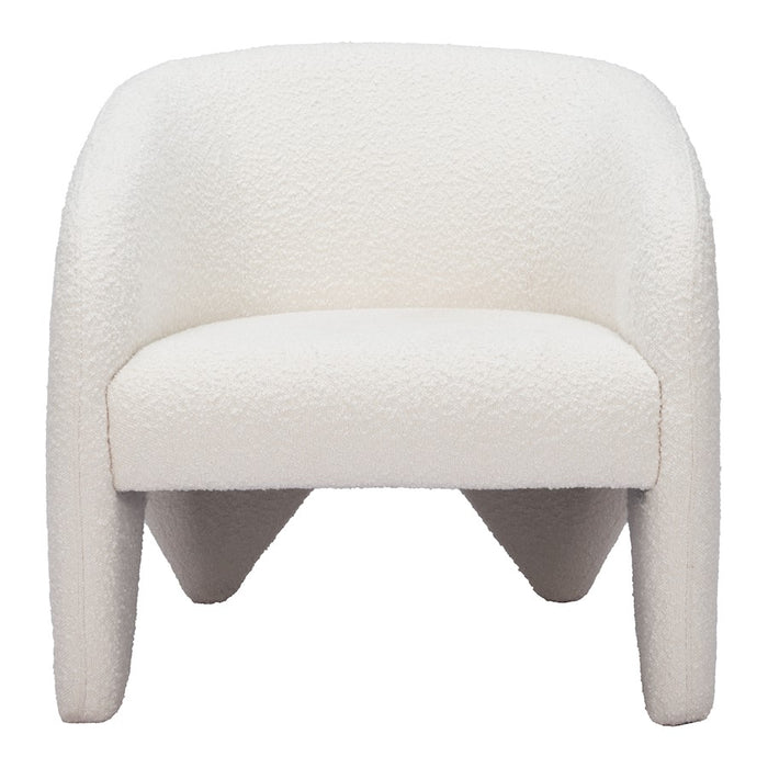 Zuo Modern Lopta Accent Chair, White