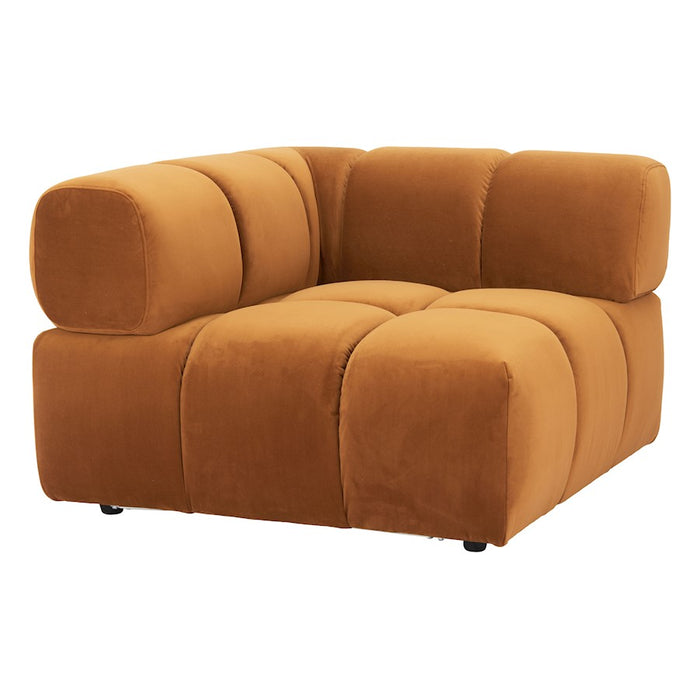Zuo Modern Rist Corner Chair, Brown