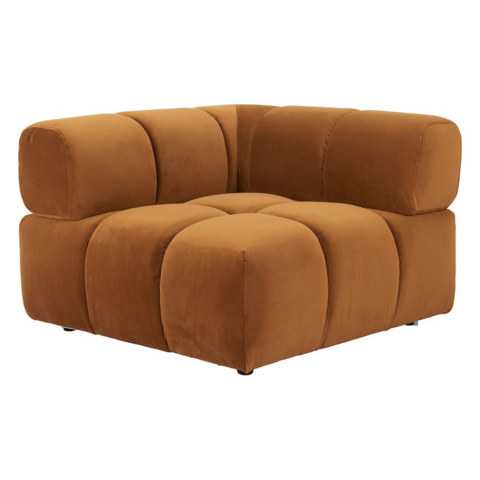Zuo Modern Rist Corner Chair, Brown