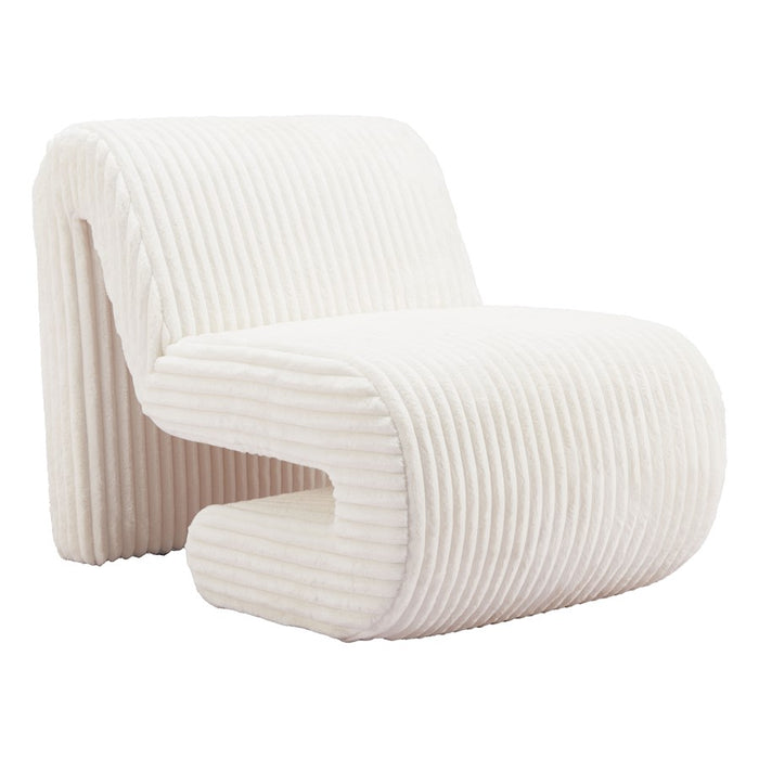 Zuo Modern Opam Accent Chair, White - 110283
