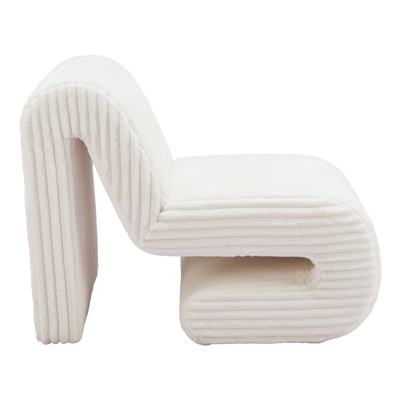 Zuo Modern Opam Accent Chair, White