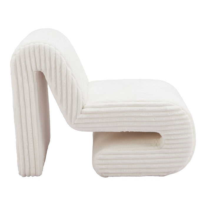 Zuo Modern Opam Accent Chair, White