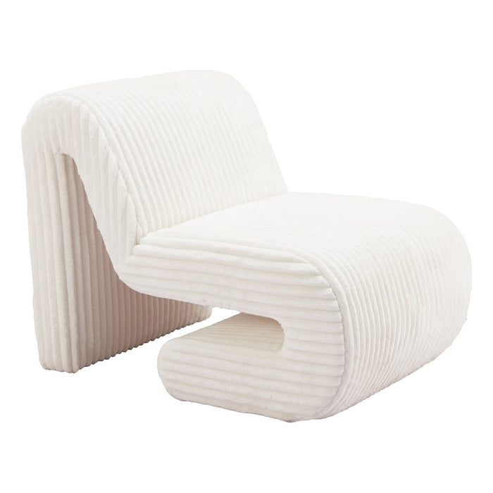 Zuo Modern Opam Accent Chair, White