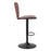 Zuo Modern Elevate BarStool Set of 2, Brown