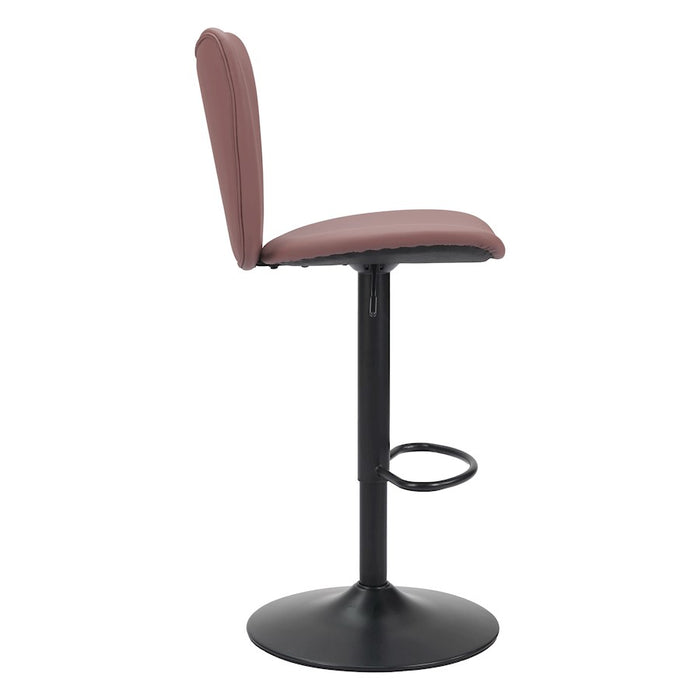 Zuo Modern Elevate BarStool Set of 2, Brown