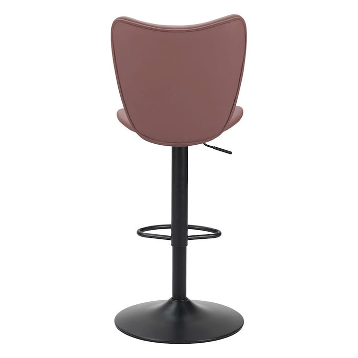 Zuo Modern Elevate BarStool Set of 2, Brown