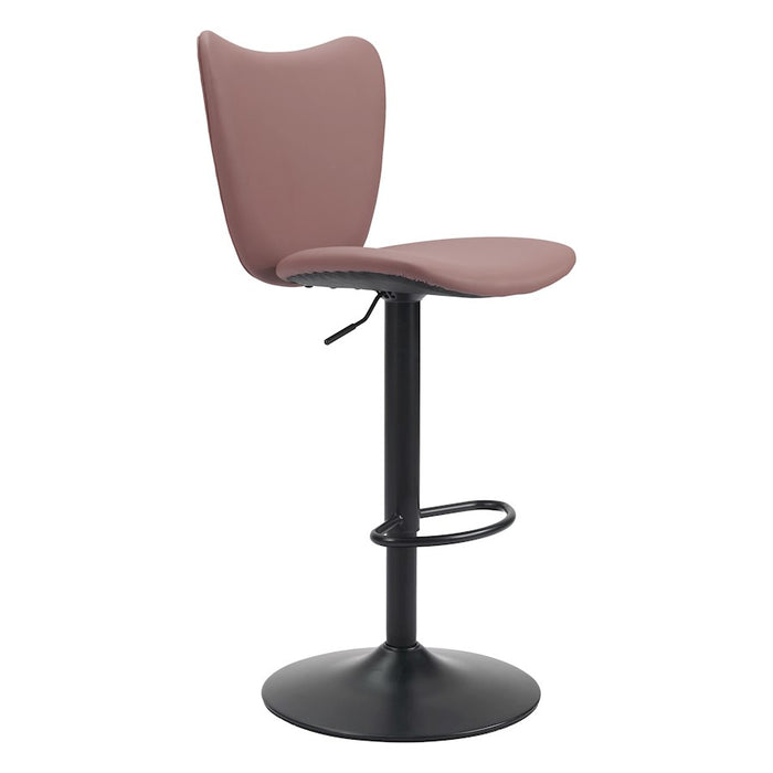 Zuo Modern Elevate BarStool Set of 2, Brown