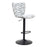 Zuo Modern Elevate BarStool Set of 2, White