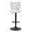 Zuo Modern Elevate BarStool Set of 2, White