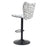 Zuo Modern Elevate BarStool Set of 2, White