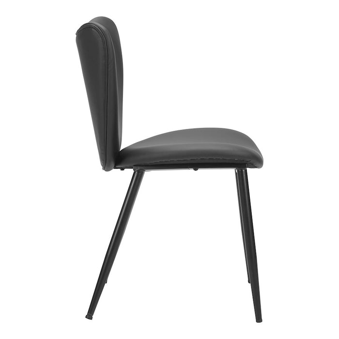 Zuo Modern Prestige Dining Chair Set of 2, Black