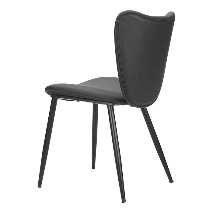 Zuo Modern Prestige Dining Chair Set of 2, Black