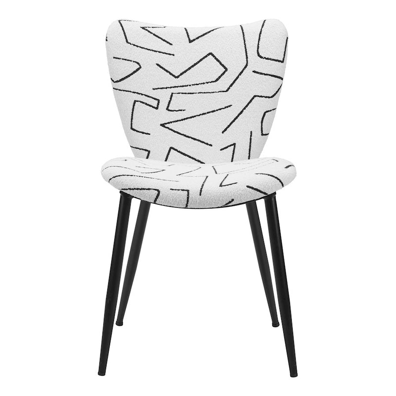 Zuo Modern Prestige Dining Chair Set of 2, White