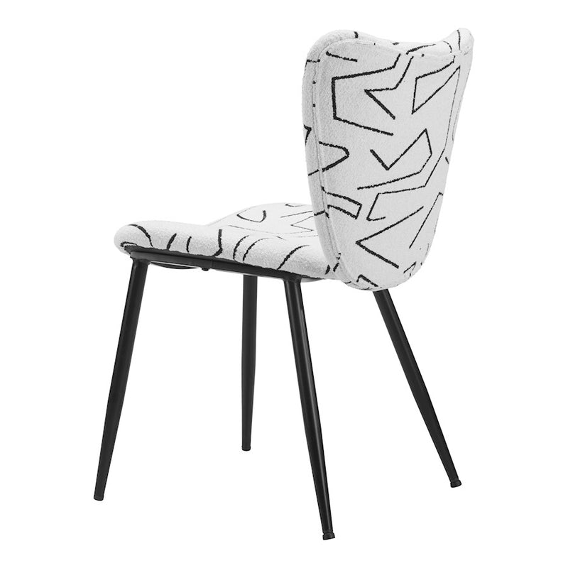 Zuo Modern Prestige Dining Chair Set of 2, White