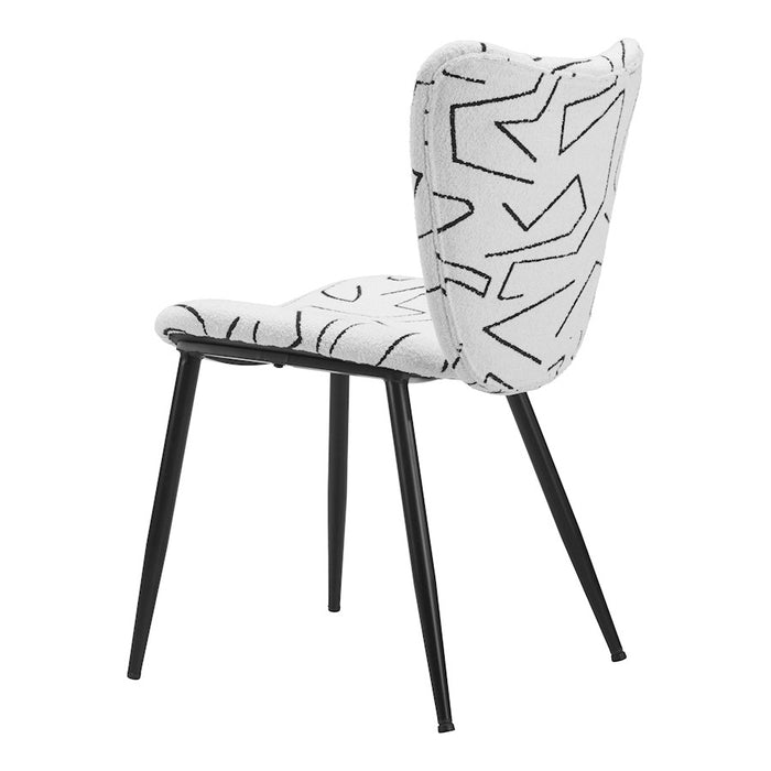 Zuo Modern Prestige Dining Chair Set of 2, White