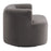 Zuo Modern Mugav Swivel Chair, Gray
