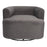 Zuo Modern Mugav Swivel Chair, Gray