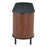 Zuo Modern Koriana Sideboard, Black/Walnut