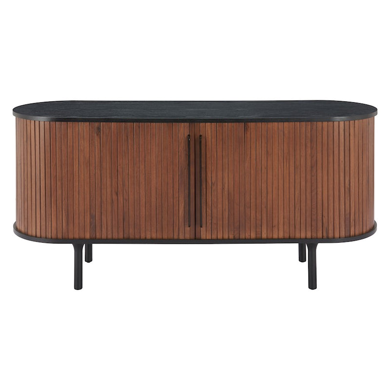 Zuo Modern Koriana Sideboard, Black/Walnut