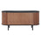 Zuo Modern Koriana Sideboard, Black/Walnut