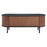 Zuo Modern Koriana Entertainment Stand, Black/Walnut