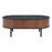 Zuo Modern Koriana Coffee Table, Black/Walnut