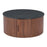 Zuo Modern Nejaus Coffee Table, Black/Walnut