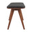 Zuo Modern Kazwali Bench, Black/Walnut