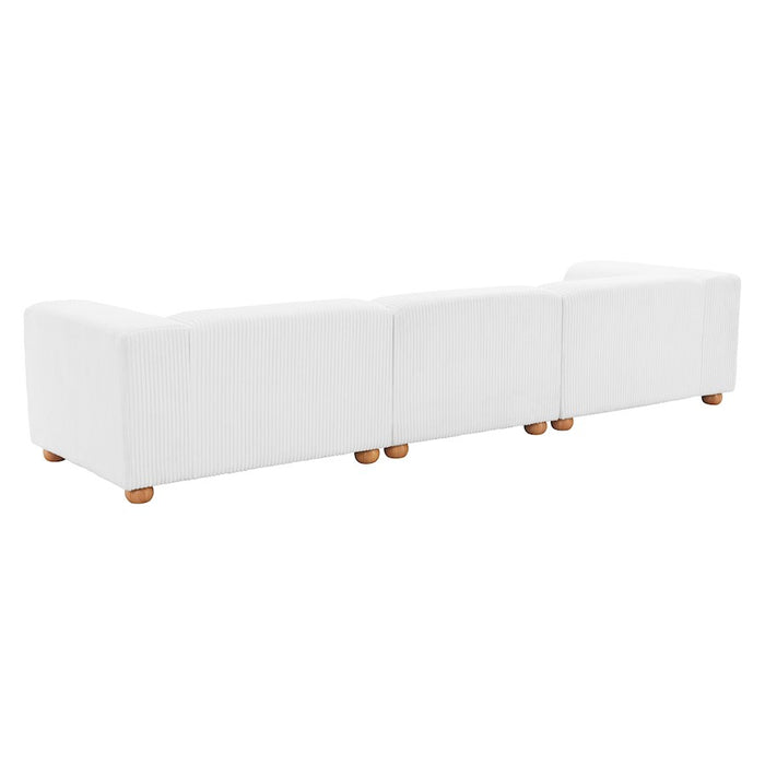 Zuo Modern Tayte Sofa, White