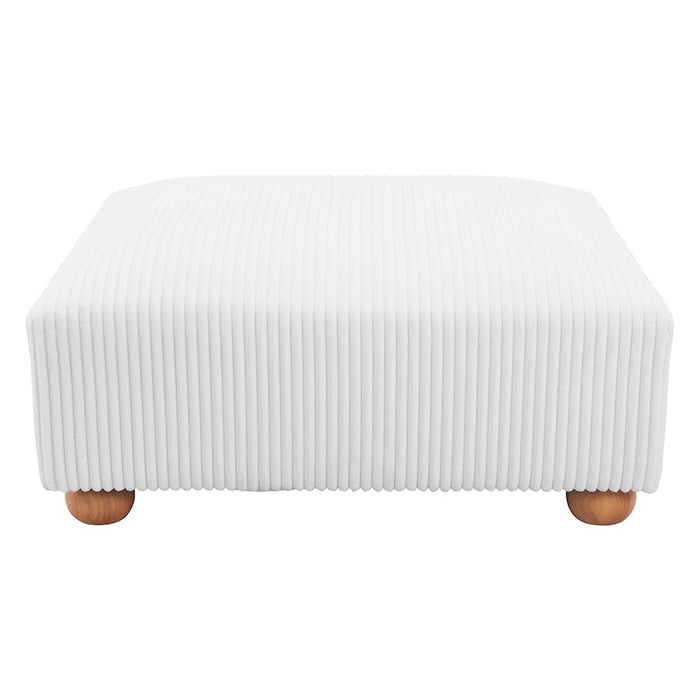 Zuo Modern Tayte Ottoman, White