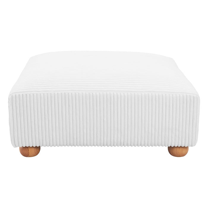 Zuo Modern Tayte Ottoman, White