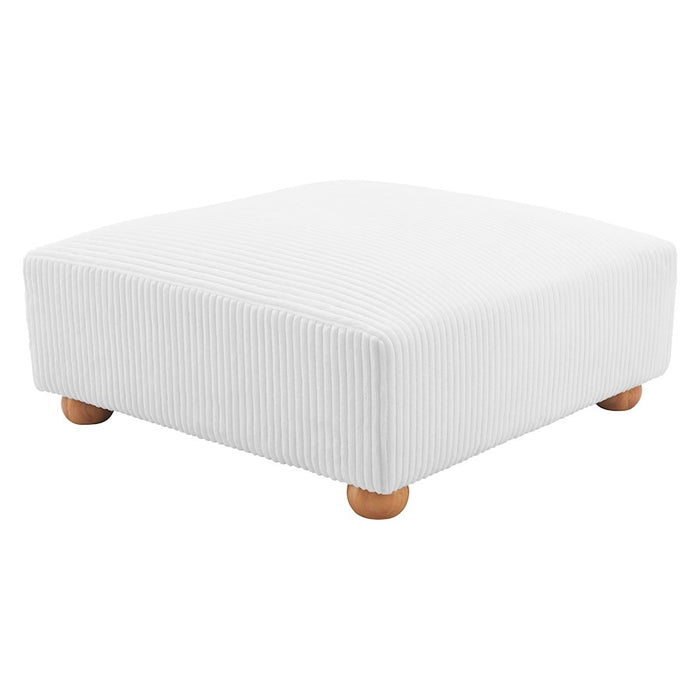 Zuo Modern Tayte Ottoman, White
